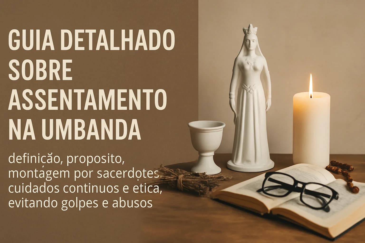 Assentamento em Umbanda: guia completo sobre função, cuidado e responsabilidade