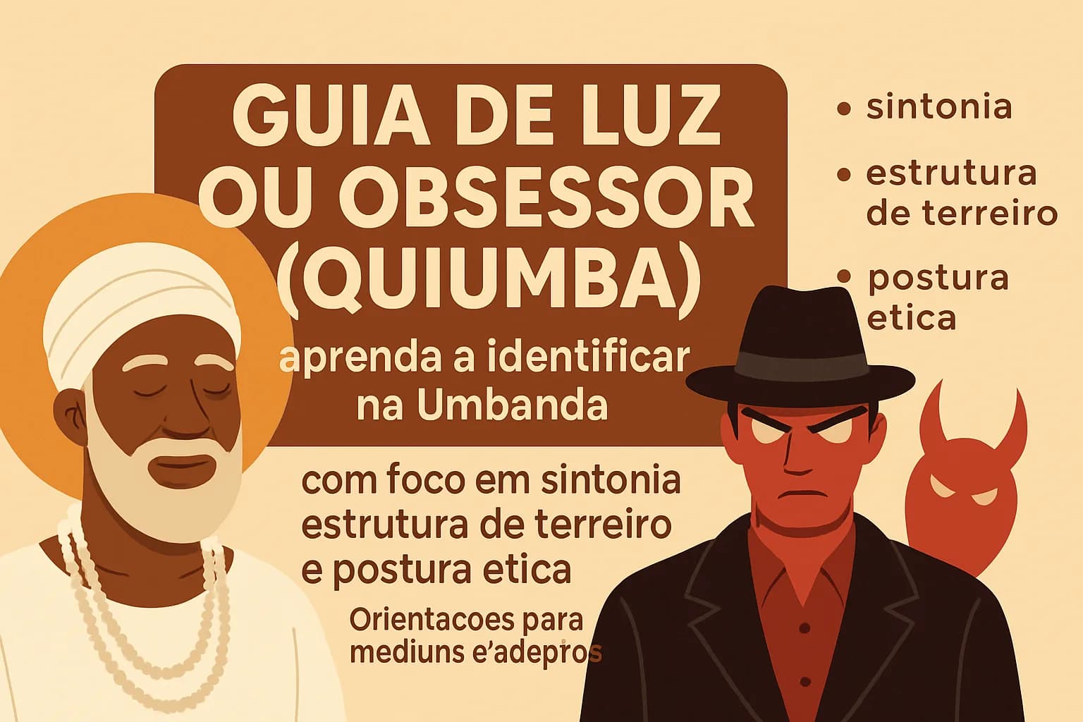 Como Diferenciar Guia de Luz e Quiumba na Umbanda: Guia Prático para Incorporação