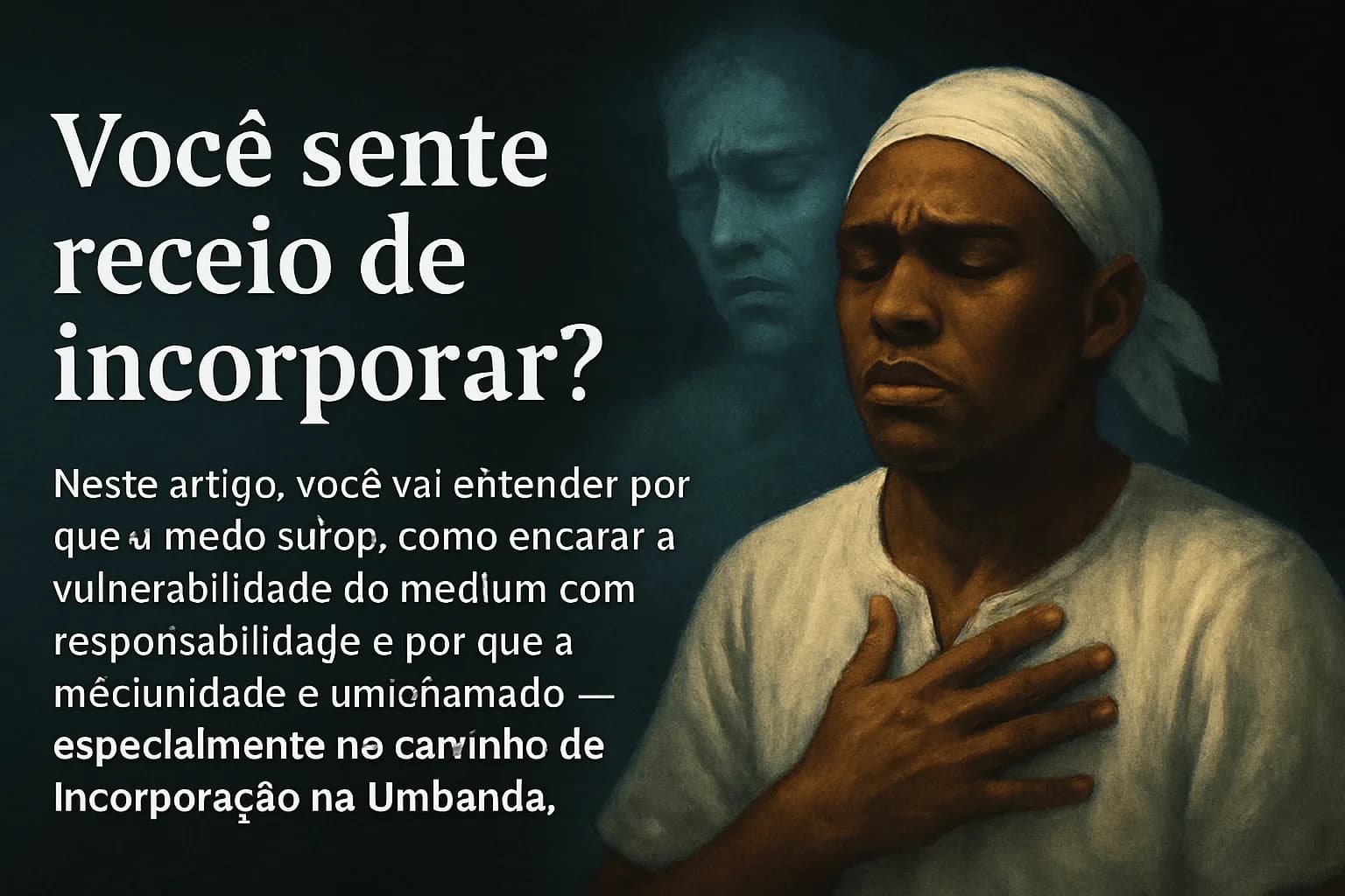 Como Quebrar o Medo de Incorporar na Umbanda: Entenda Vulnerabilidade, Responsabilidade e o Chamado da Espiritualidade