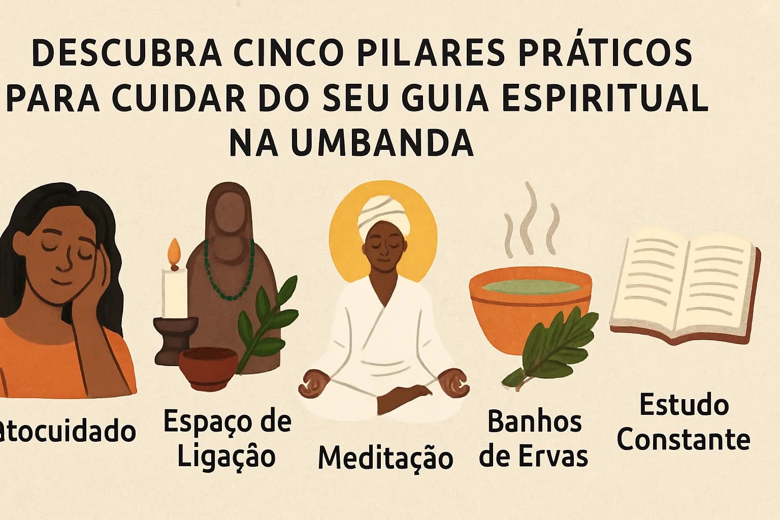 Como cuidar do seu guia espiritual na Umbanda: caminhos simples para fortalecer a conexão