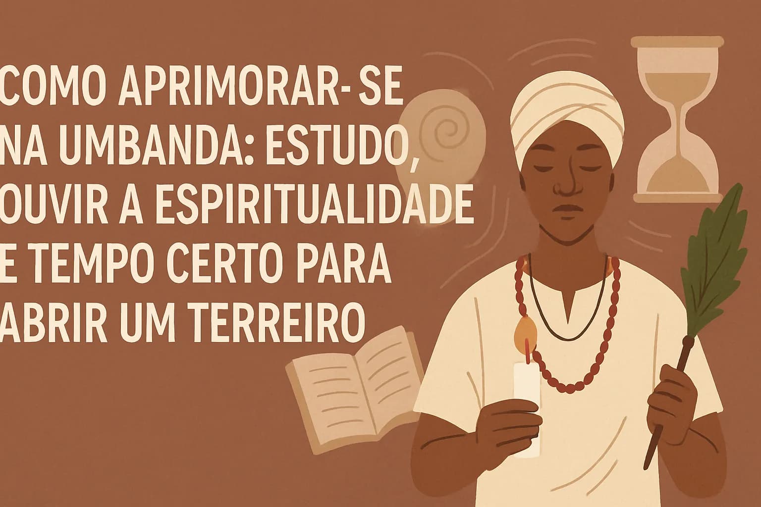 Como desenvolver sua missão na Umbanda: estudo, escuta espiritual e preparo do terreiro