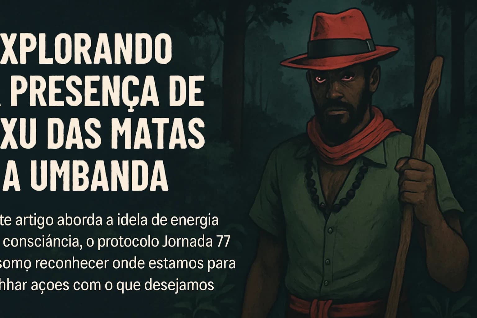 Exu das Matas na Umbanda: Jornada 77 e a Energia de Consciência para Movimentar a Prosperidade