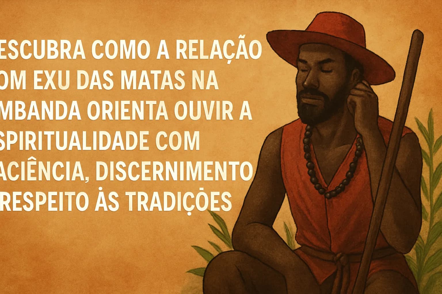 Exu das Matas na Umbanda: ouvir a espiritualidade com paciência e discernimento