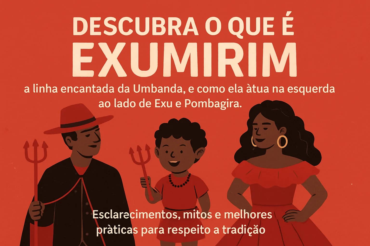 Exumirim na Umbanda: compreensão, papel e proteção na linha da esquerda