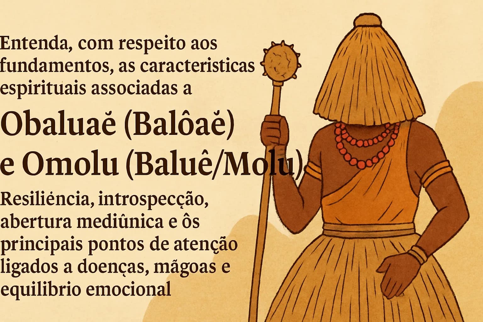 Filhos de Obaluaê e Omolu: características, mediunidade e desafios da força do cura e da transformação