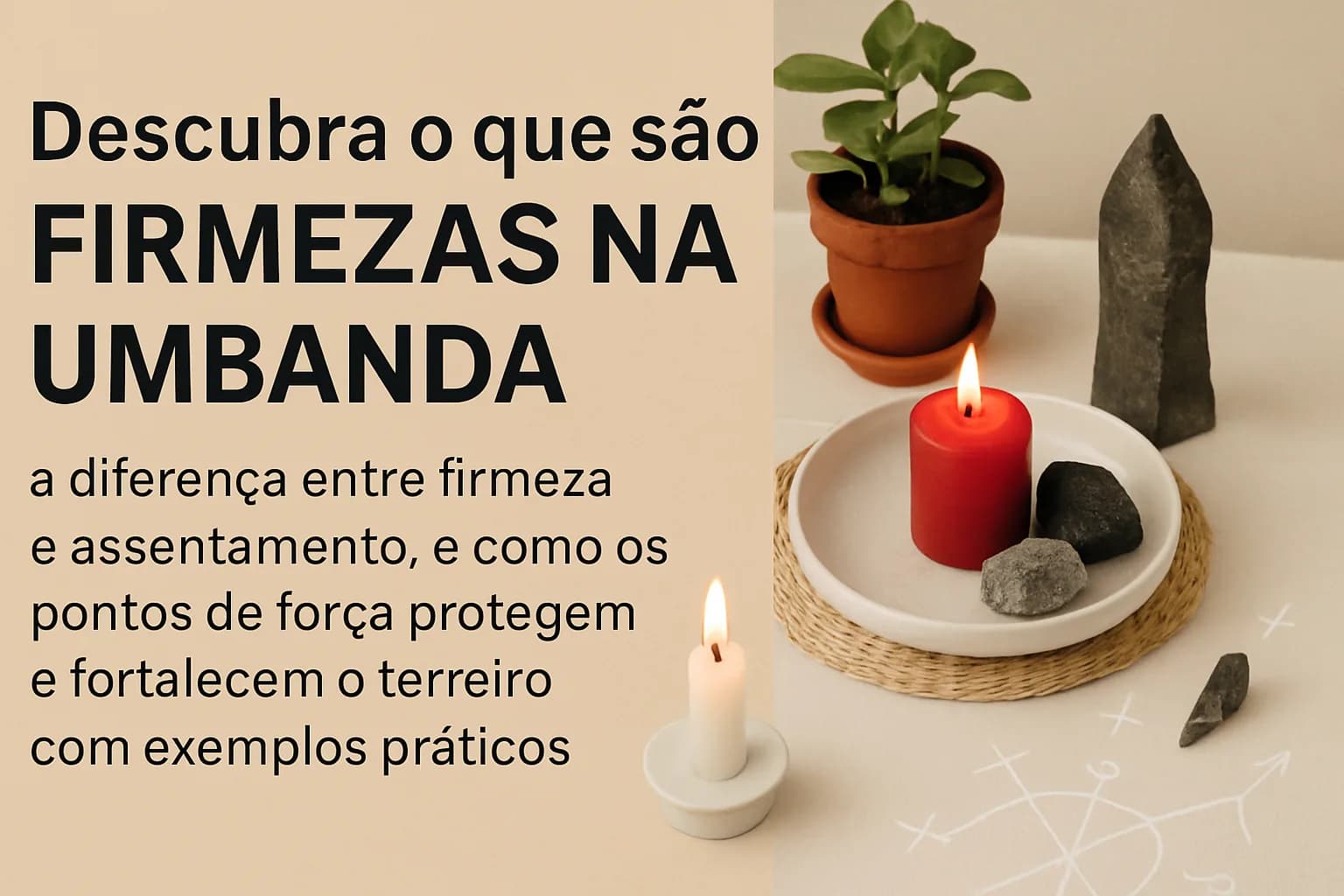 Firmezas na Umbanda: entendendo os pontos de força do terreiro