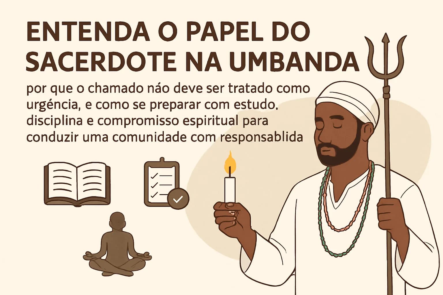 Sacerdócio na Umbanda: como reconhecer o chamado e se preparar para abrir um terreiro com fundamento