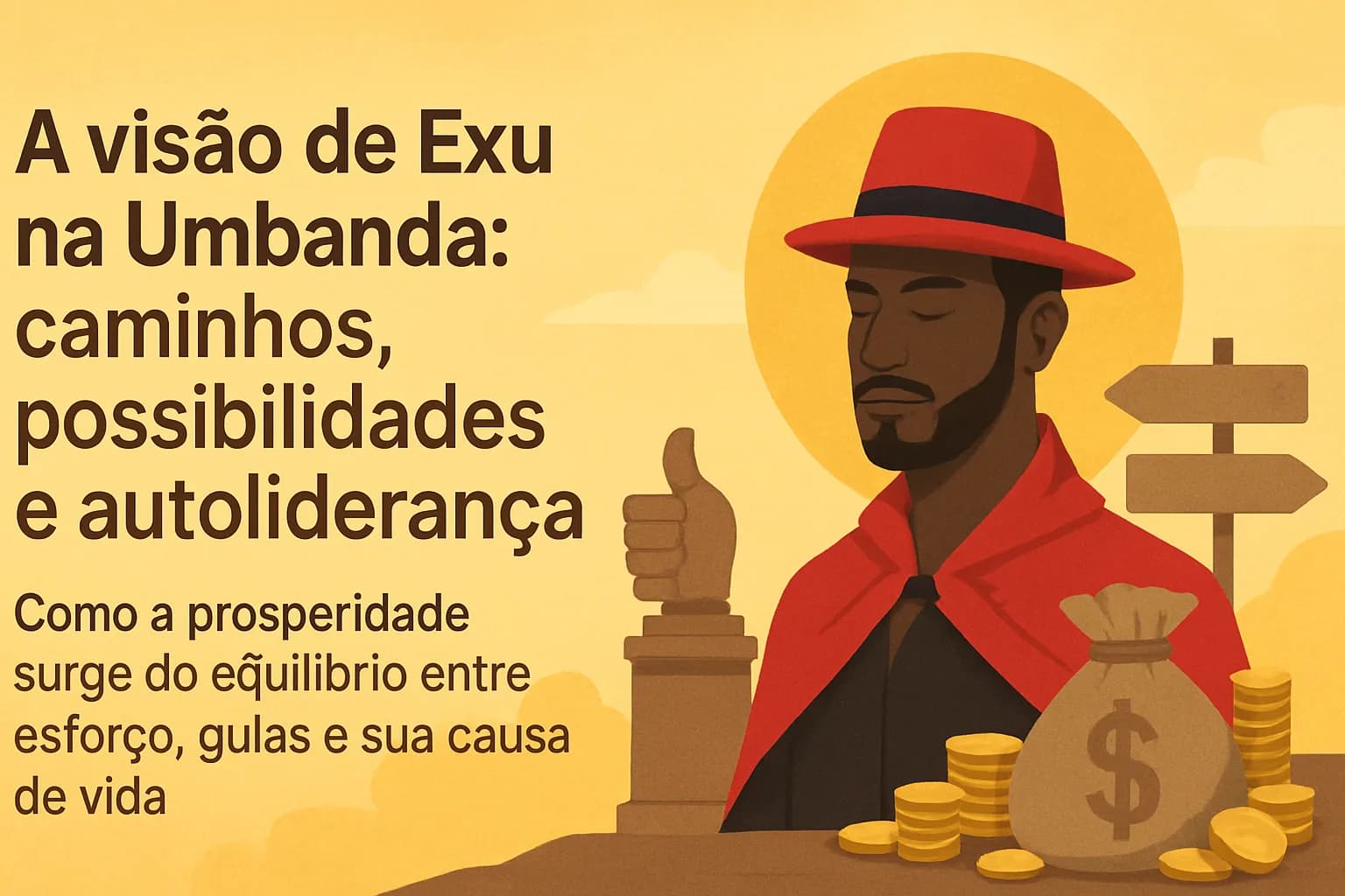 Umbanda: Exu, prosperidade e a visão de caminhos — um guia para prosperar com responsabilidade espiritual