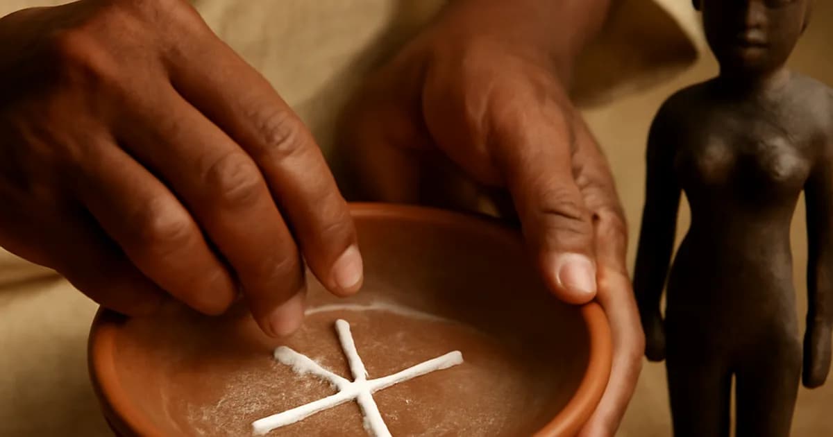 A origem da Pemba e por que o “ponto riscado” importa na Umbanda