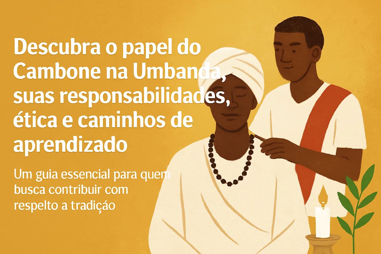 Cambone na Umbanda: o pilar invisível que sustenta os trabalhos do terreiro