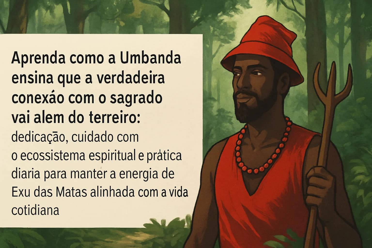 Dedicação à Espiritualidade na Umbanda: Lições sobre Exu das Matas e Autonomia Espiritual