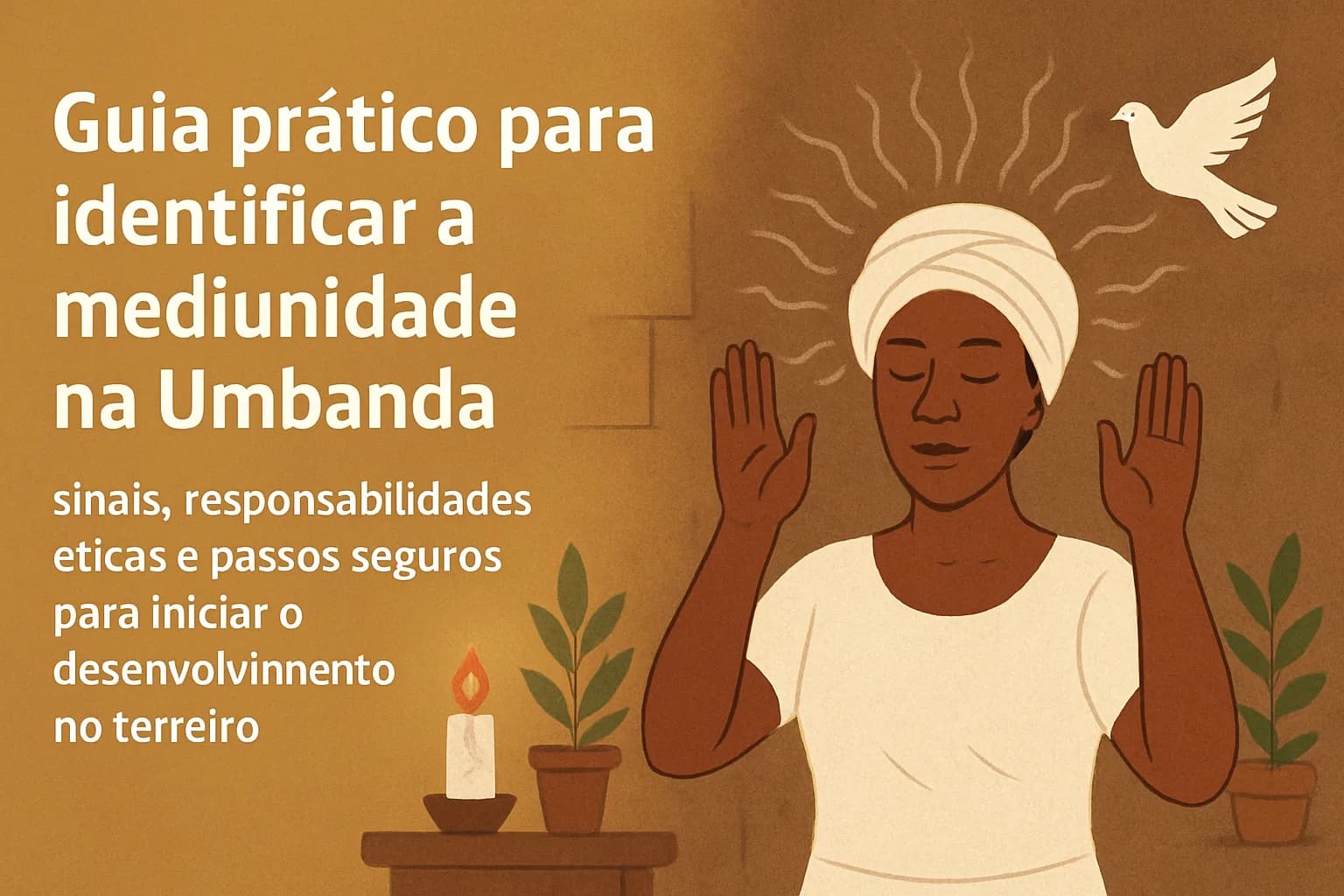 Descobrir se você é médium na Umbanda: sinais, caminhos e desenvolvimento mediúnico