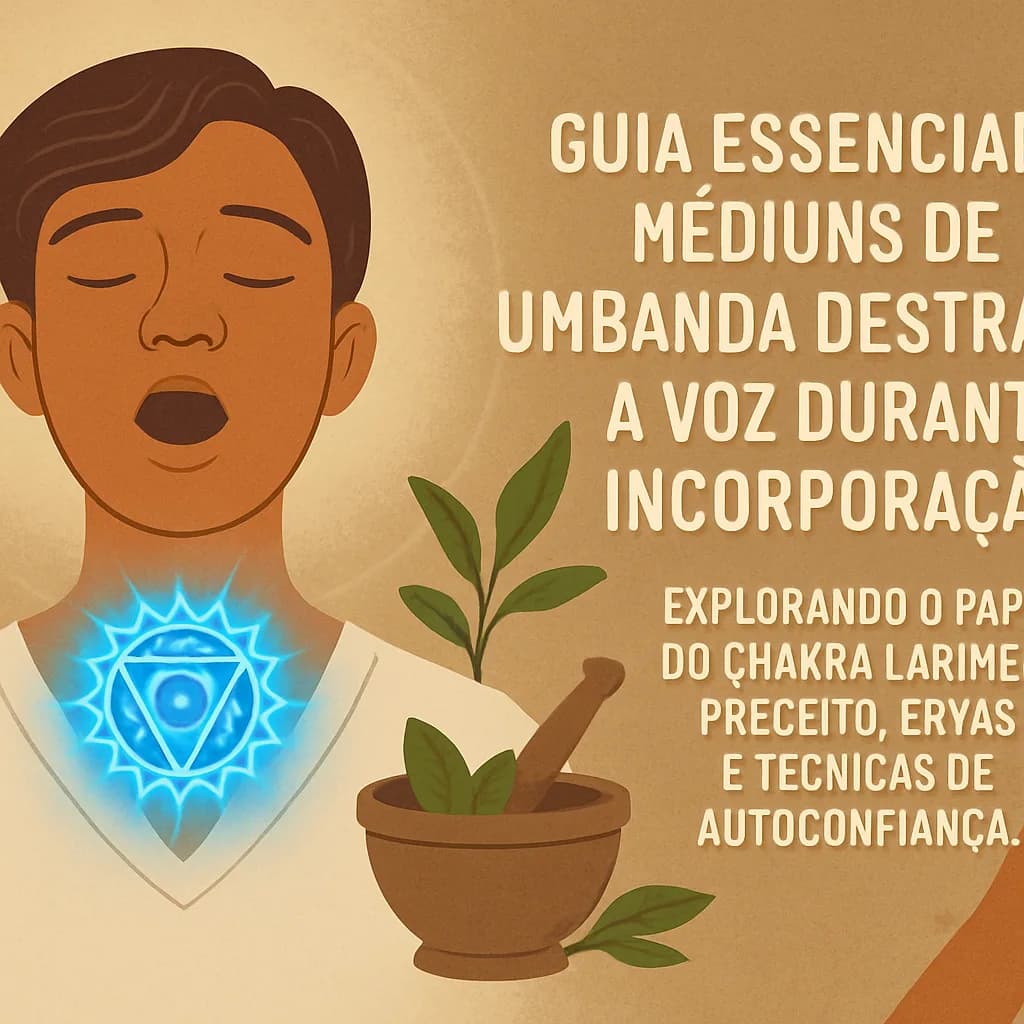Destravando a Voz na Incorporação em Umbanda: Guia Prático de um Pai/Mãe de Santo