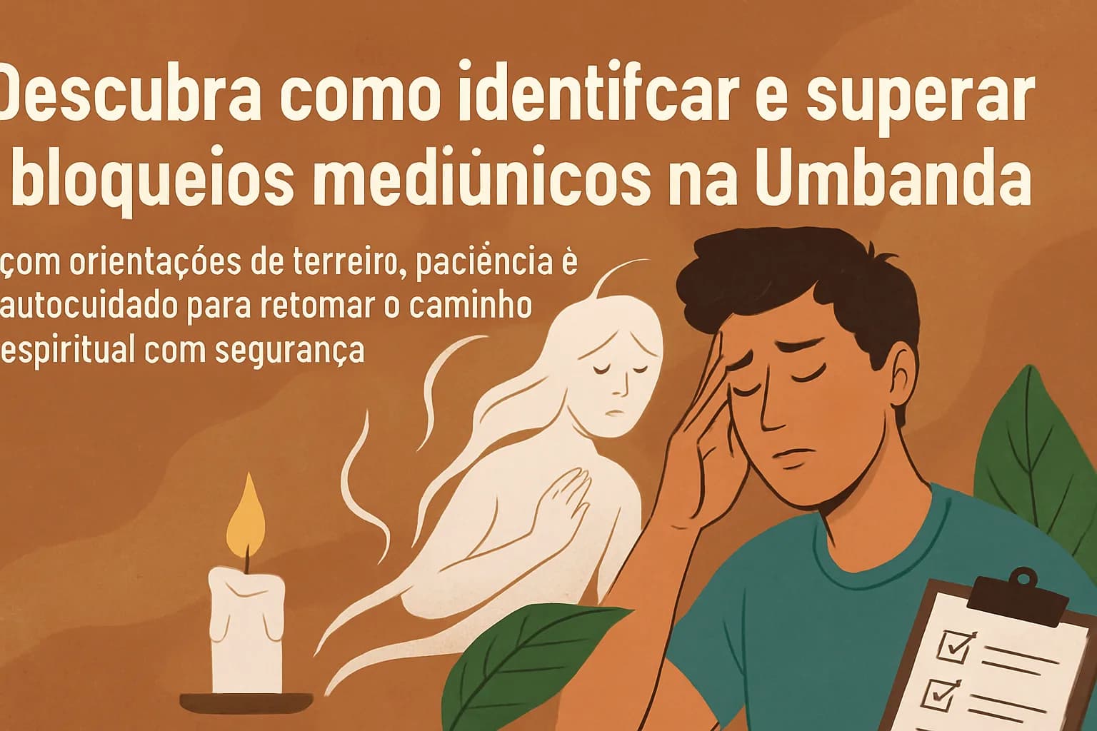 Destravando a mediunidade na Umbanda: guia prático para médiuns com bloqueios