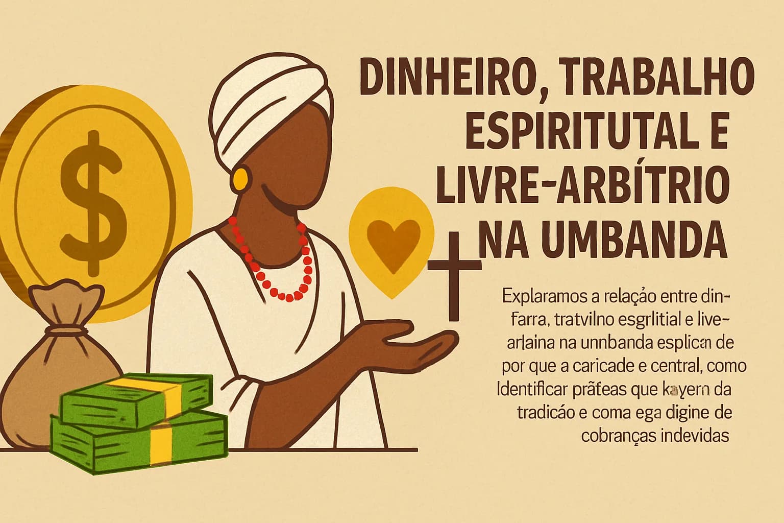 Dinheiro e Espiritualidade na Umbanda: Por que a Caridade é Lei no Terreiro