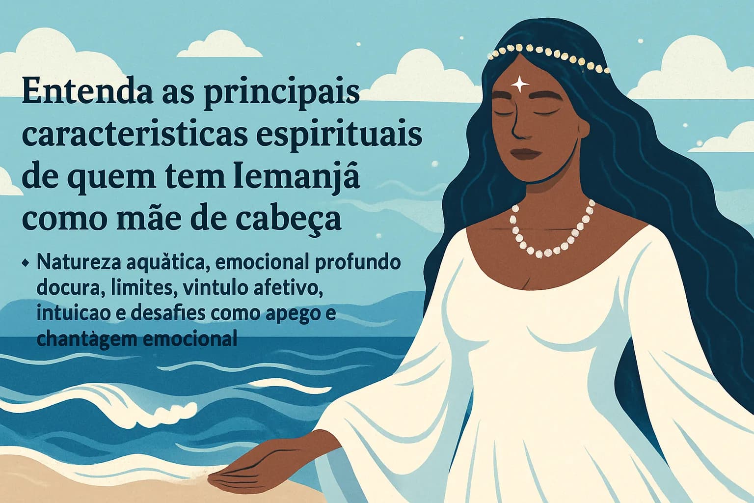 Filhos e Filhas de Iemanjá: características emocionais, lealdade, intuição e equilíbrio