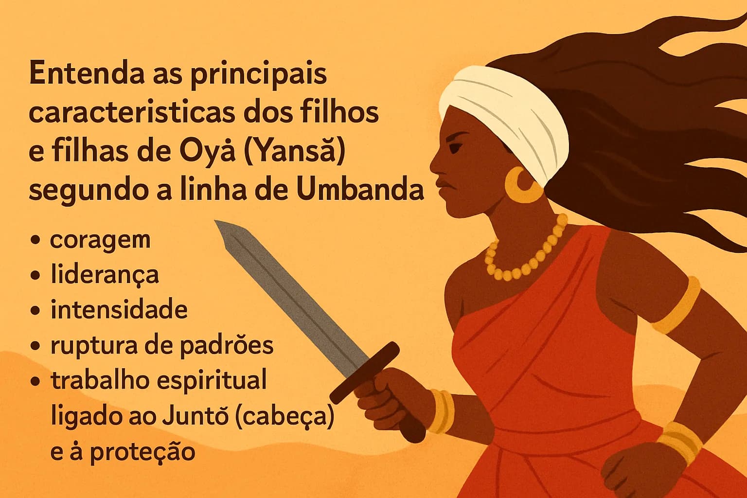 Filhos e Filhas de Oyá (Yansã): Força, Movimentos e Blindagem Espiritual na Umbanda