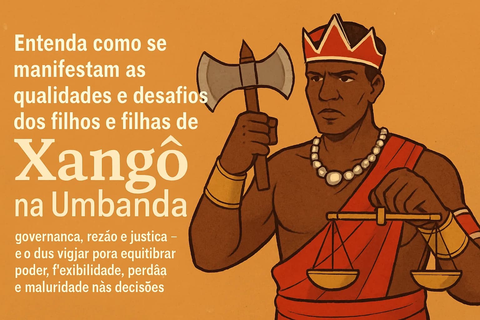 Filhos e Filhas de Xangô: Justiça, Liderança e os Cuidados com o Ego (Umbanda)