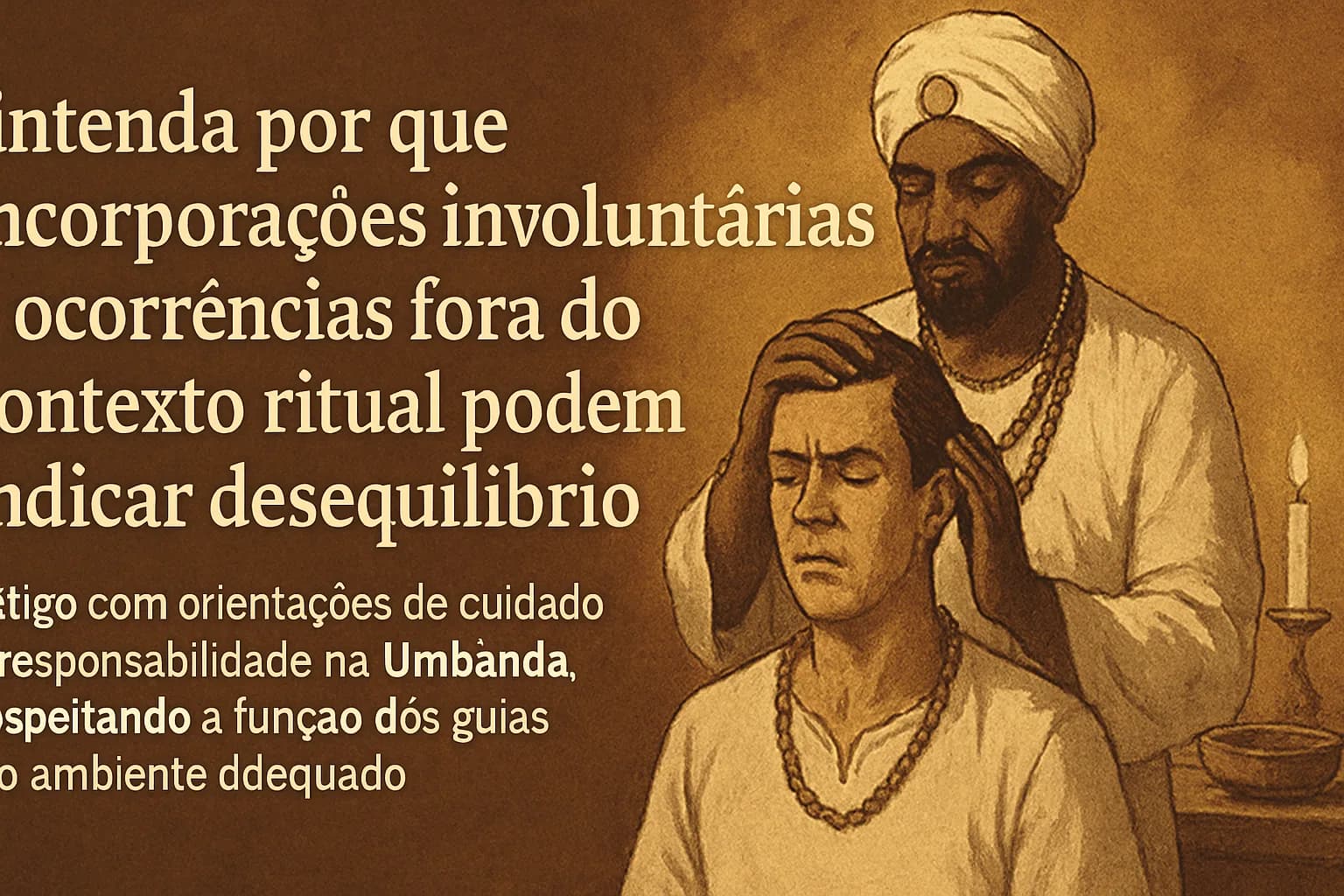 Incorporação aleatória e obsessão: cuidados espirituais na Umbanda fora do terreiro