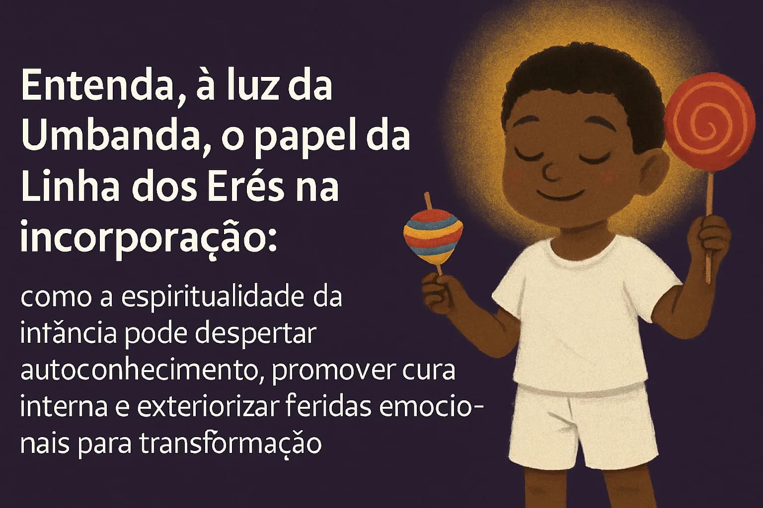 Linha dos Erês na Umbanda: cura interna, autoconhecimento e a espiritualidade da infância