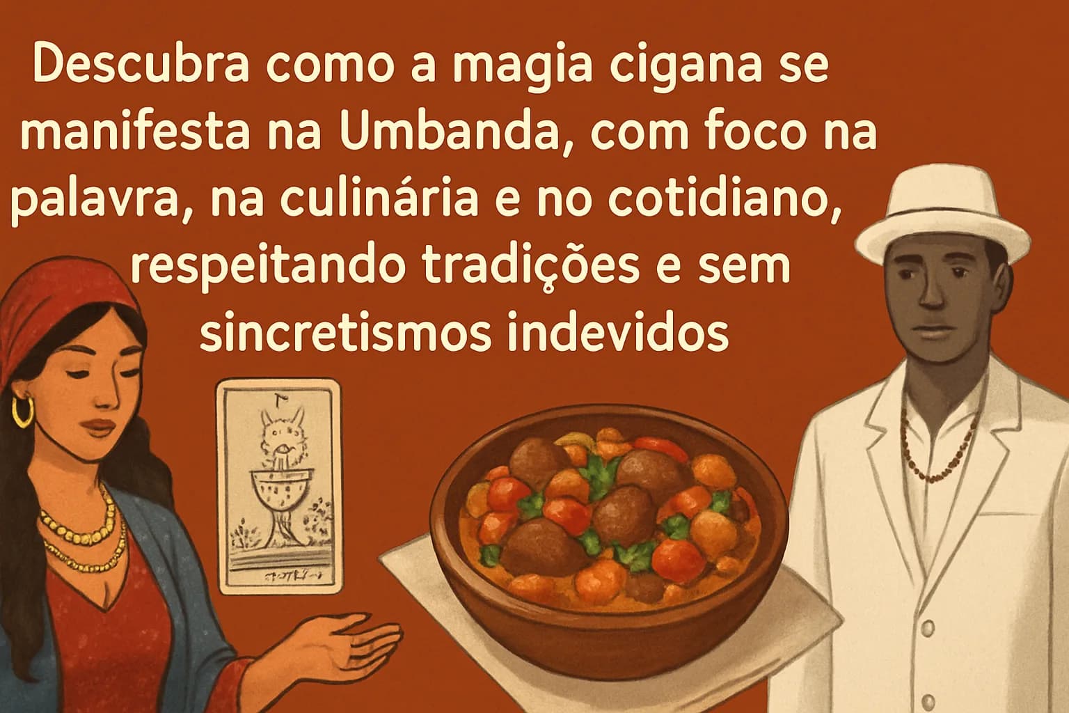 Magia Cigana na Umbanda: palavra, culinária e cotidiano