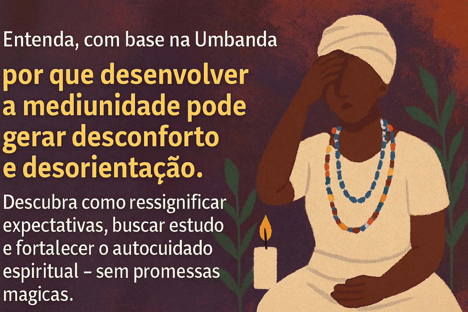 Mediunidade que não “resolve tudo”: por que você se sente perdido (Umbanda)