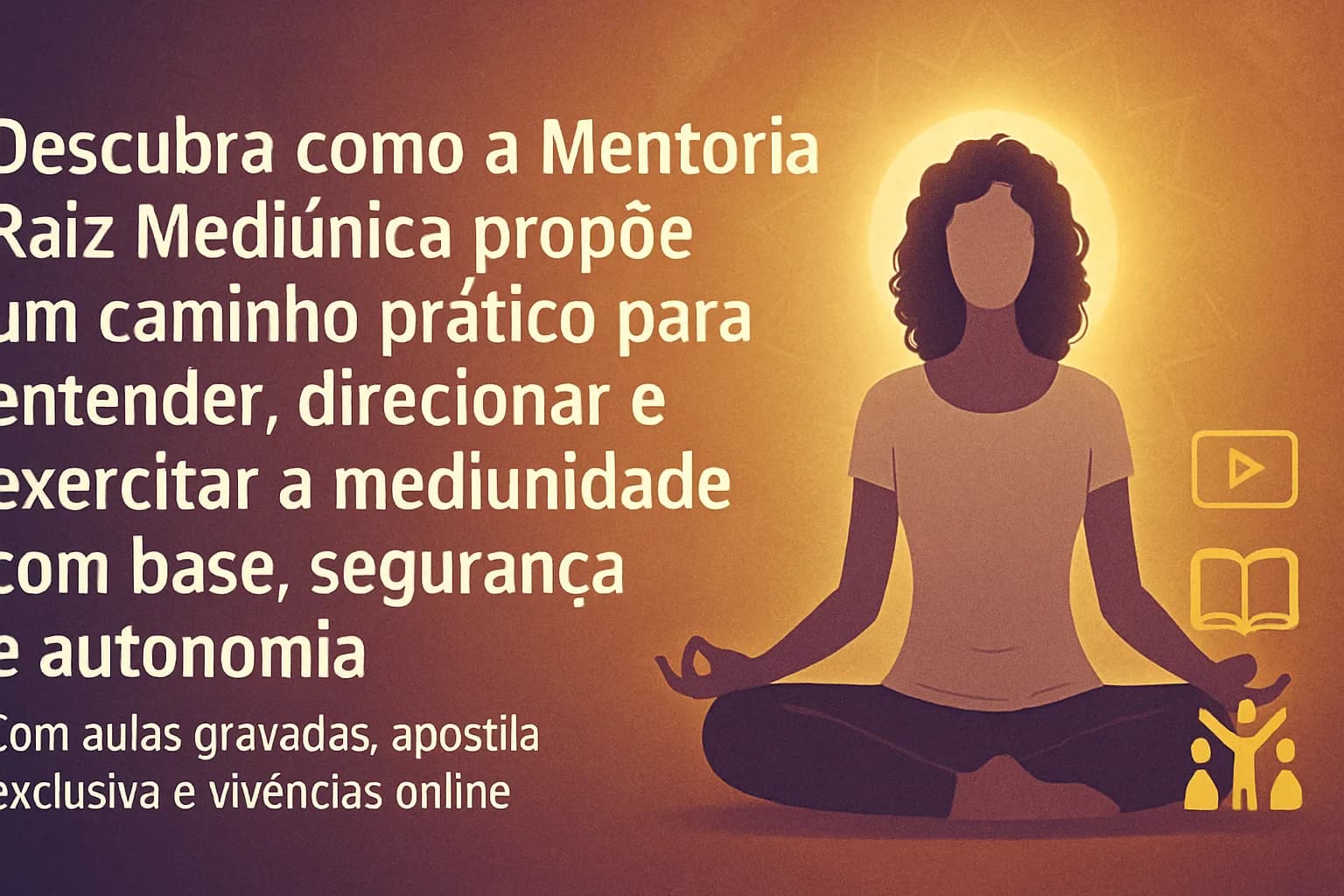 Mentoria Raiz Mediúnica (Umbanda): como desenvolver a mediunidade com segurança, autonomia e fundamento