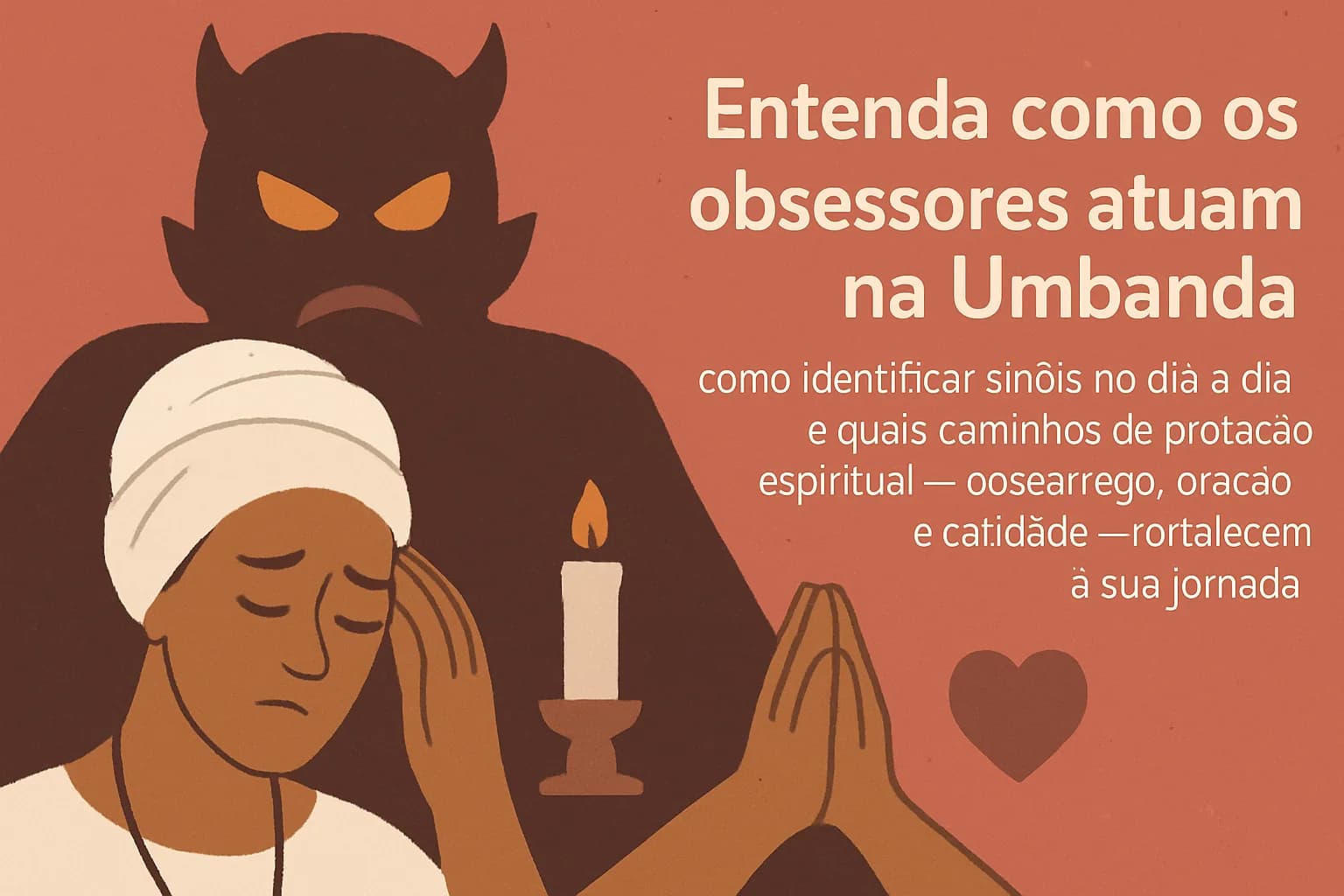 Obsessores na Umbanda: reconhecer, compreender e se proteger com fé
