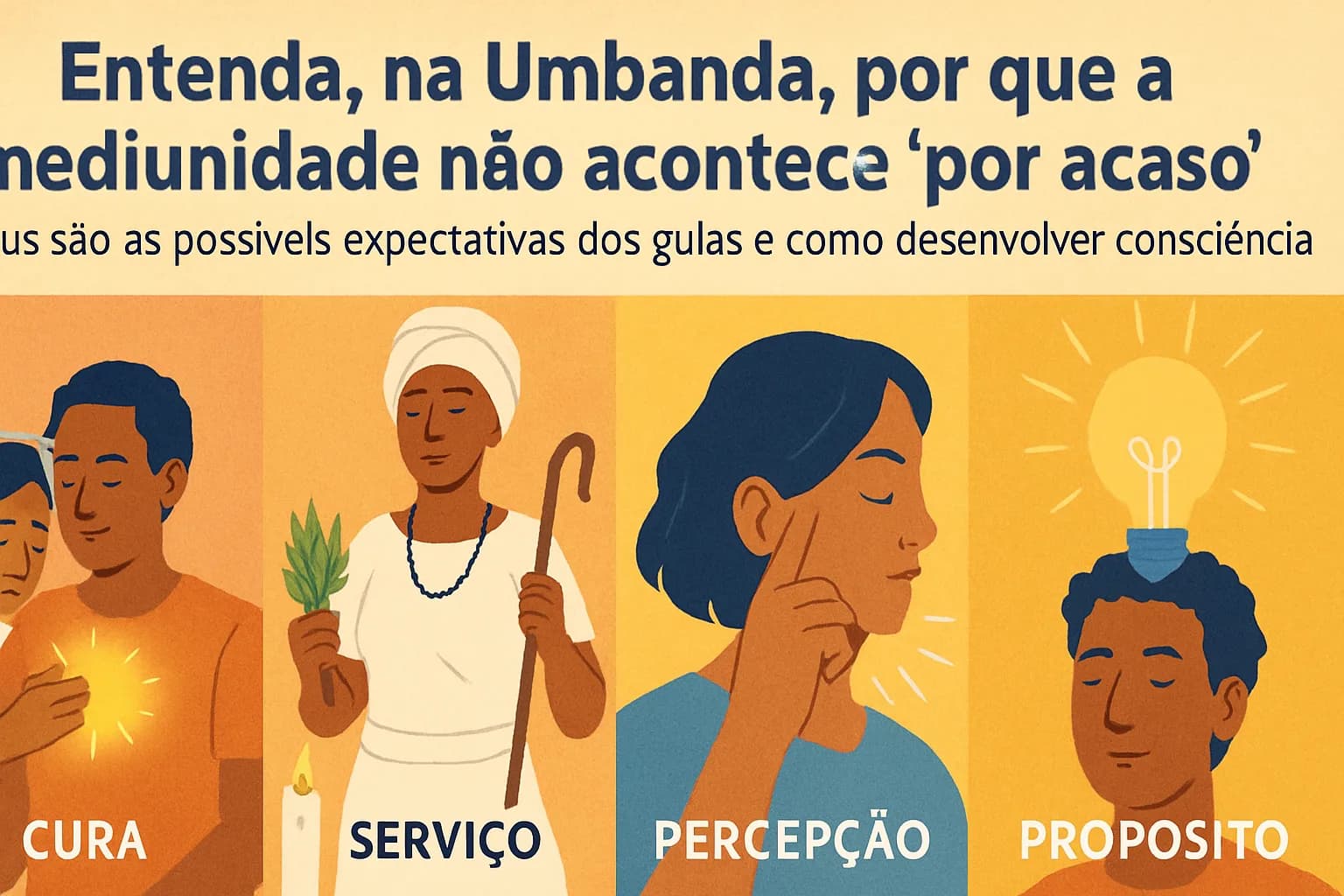 O que os Guias Esperam de Nós na Umbanda: Chamado, Desenvolvimento e Missão da Mediunidade