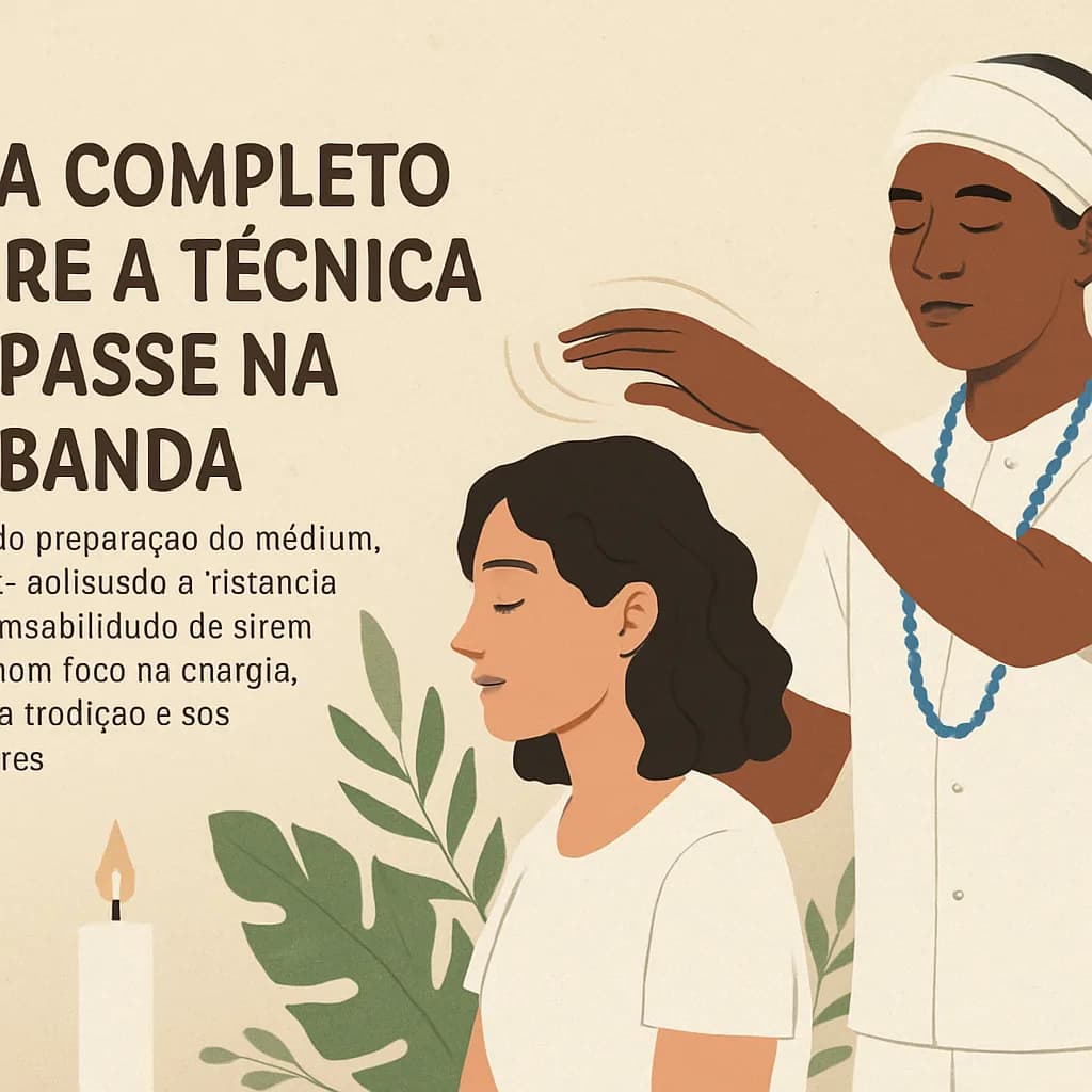 Passe na Umbanda: preparo, técnica e responsabilidade no atendimento espiritual