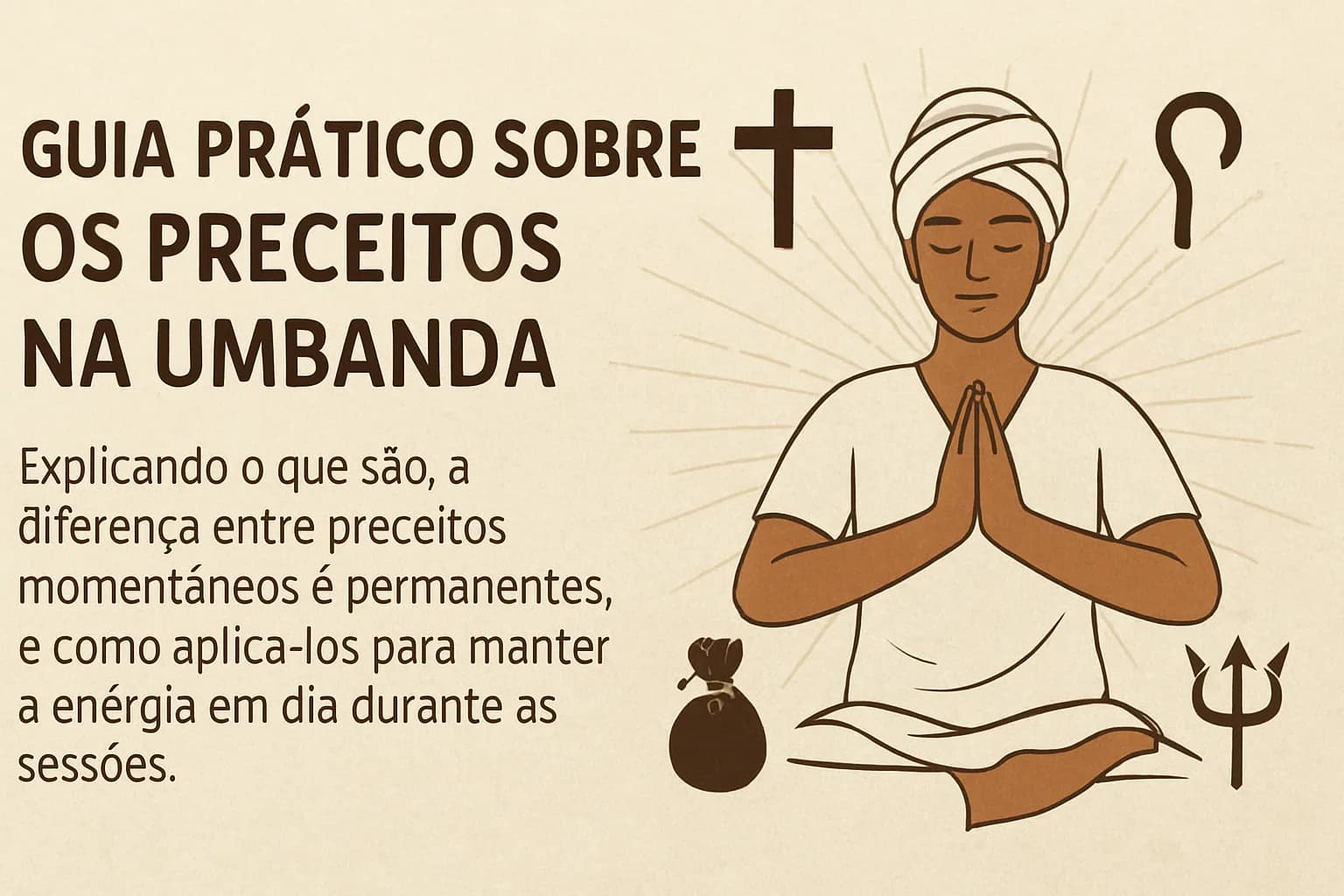 Preceitos na Umbanda: como preservar energia e fortalecer a prática