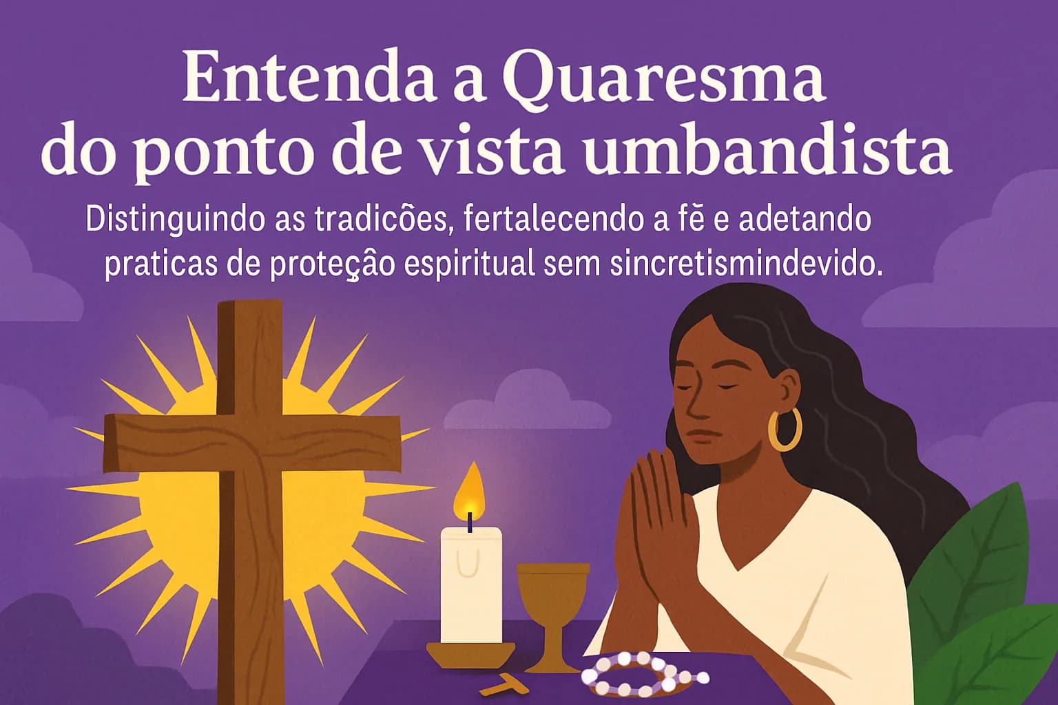 Quaresma na Umbanda: compreenda, proteja-se e aprenda sem misturar raízes