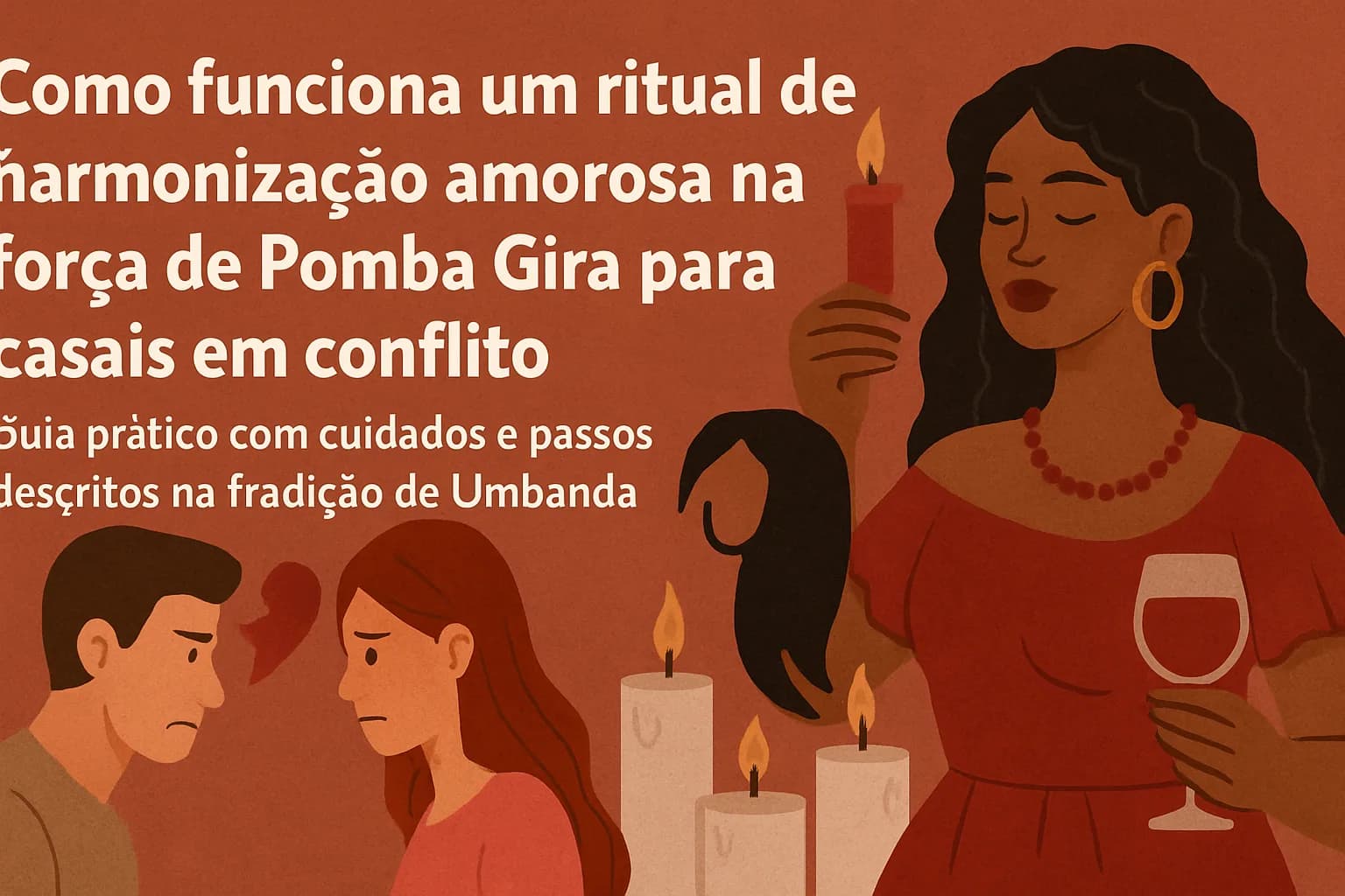 Ritual de Harmonização com Pomba Gira para Relacionamentos (Umbanda)