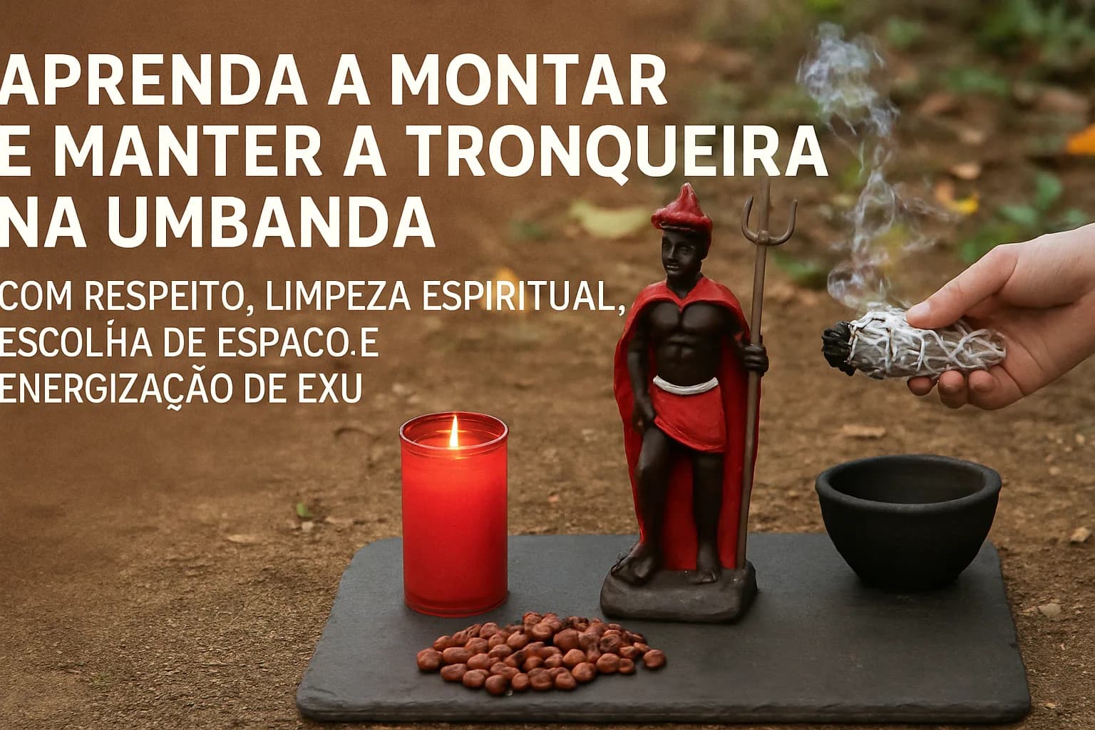 Tronqueira na Umbanda: Guia Prático para Montar o Altar de Exu com Responsabilidade