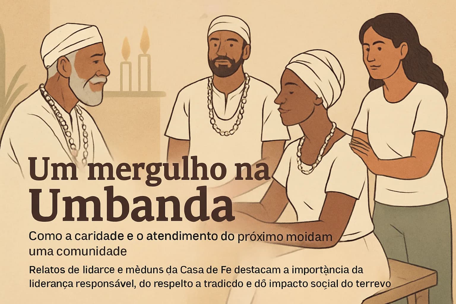 Umbanda: Caridade em ação — a história da Casa de Fé e o legado de Mãe Marilene