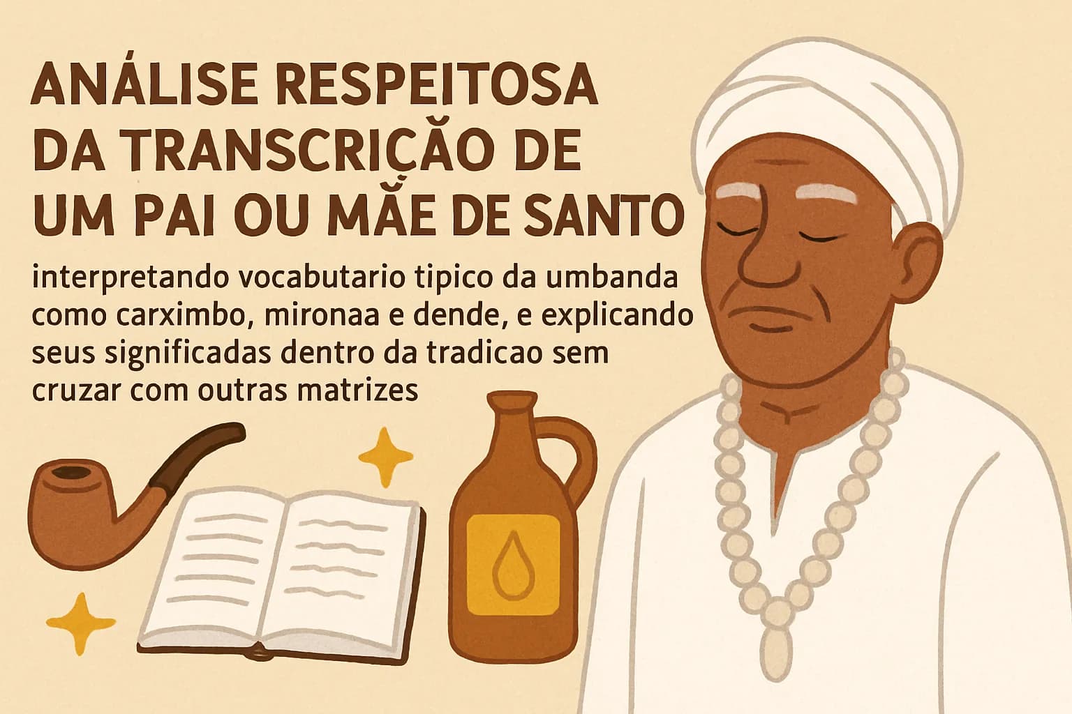 Umbanda: Decifrando a Transcrição de uma Cantiga — Caiximba, Mironga e Cachimba