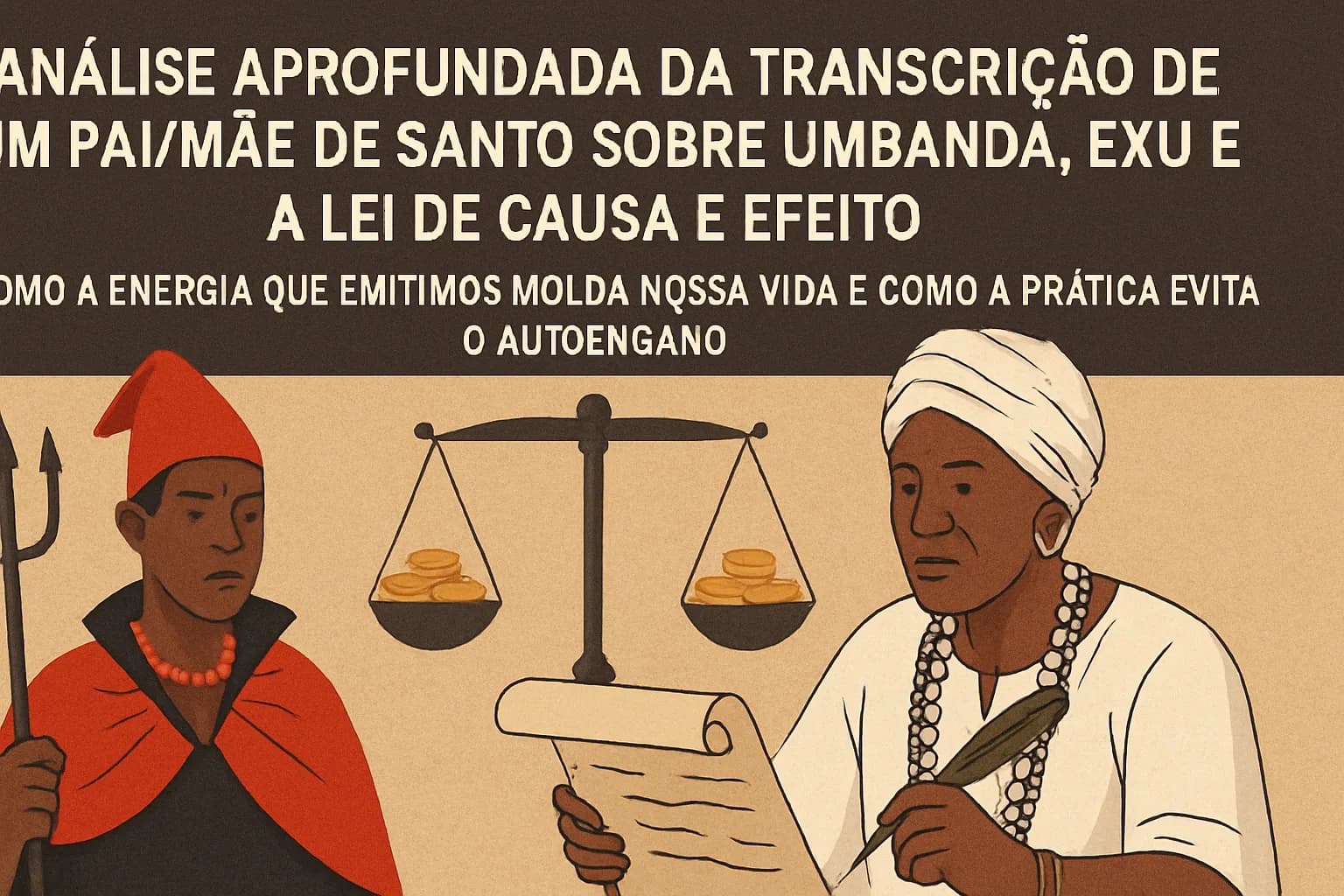 Umbanda e a Lei da Reciprocidade: Exu como Energia que Devolve o que Emitimos