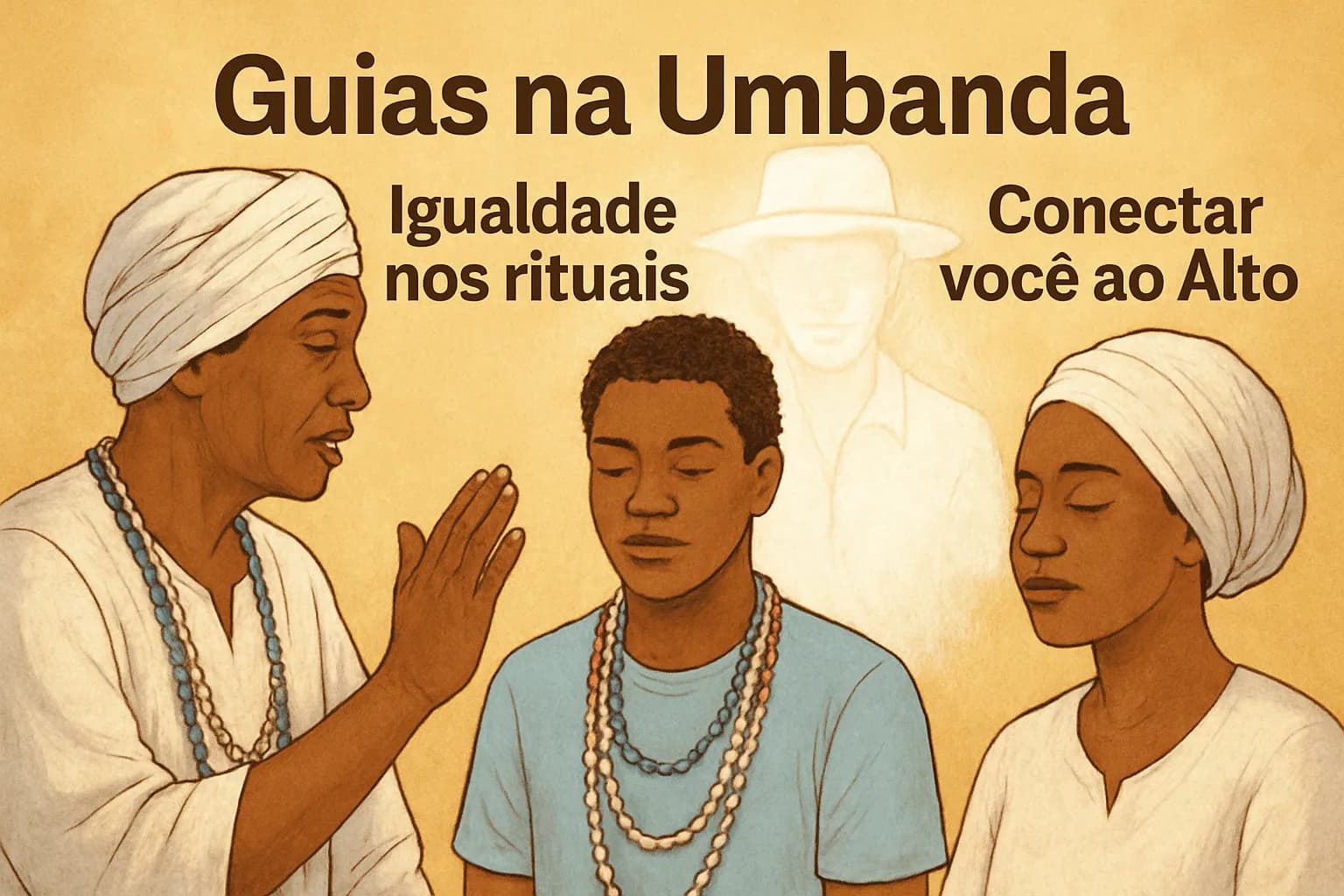 Umbanda e a presença dos guias: interação, igualdade e propósito de conexão com o sagrado