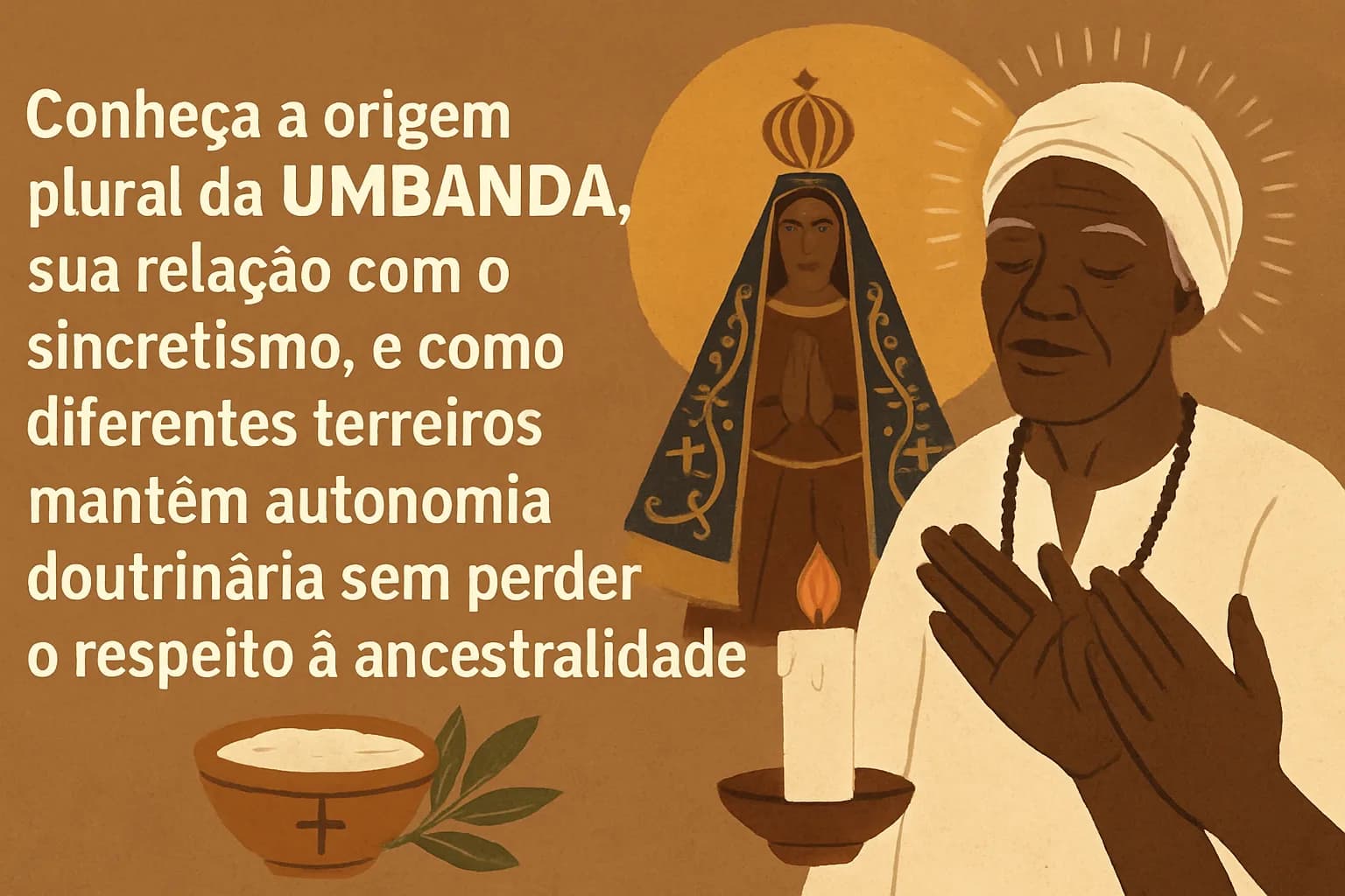 Umbanda: origem plural, sincretismo e autonomia doutrinária