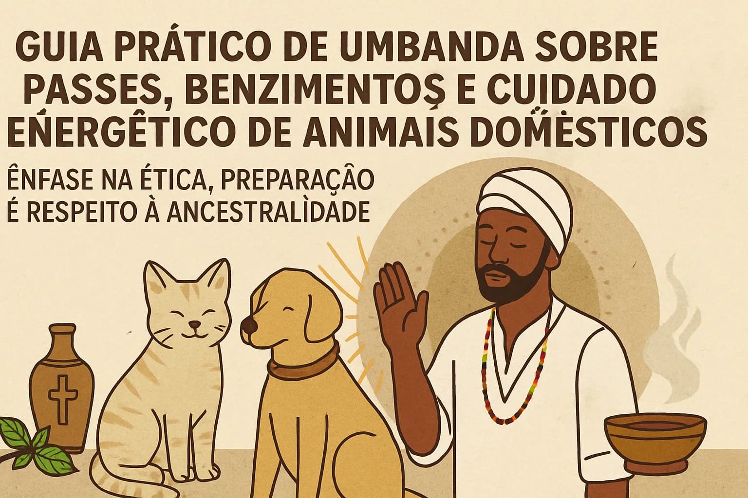 Vencimento de Animais na Umbanda: Guia Ético e Prático de Passes e Benzimentos