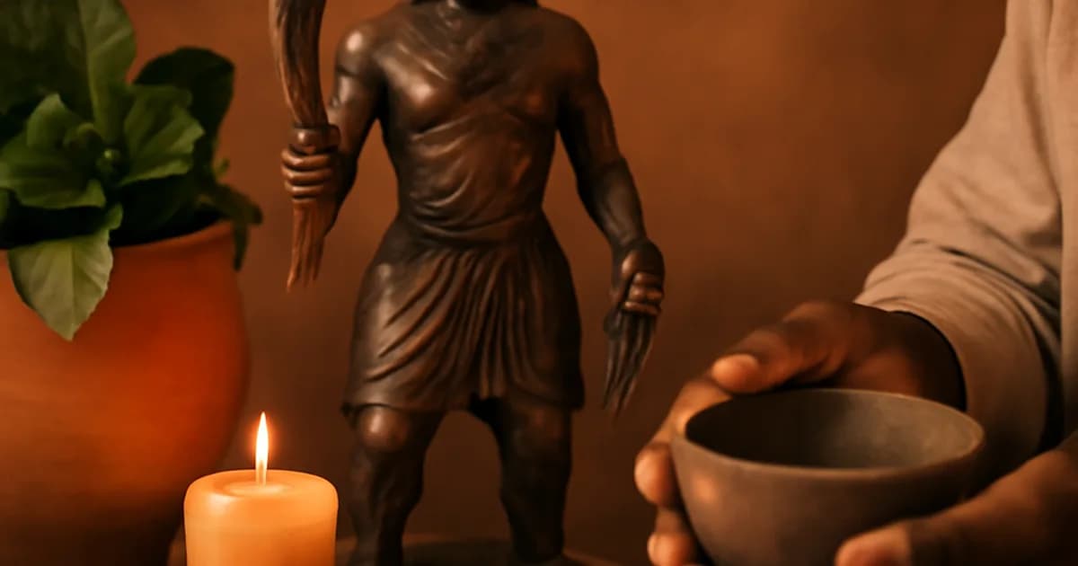 A Linha dos Oguns na Umbanda: defesa, quebra de demanda e firmezas