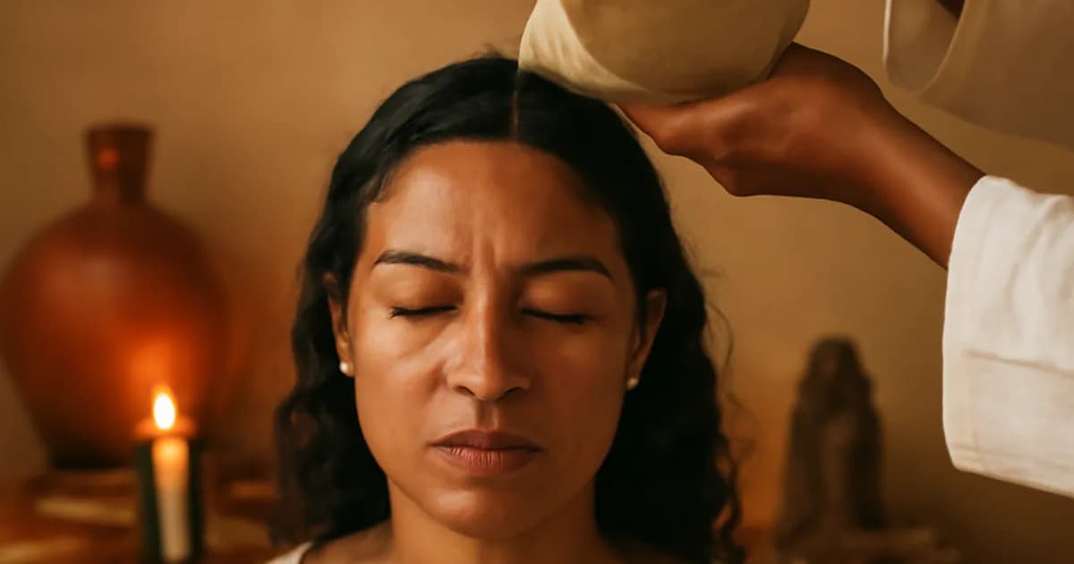 Banho espiritual para clarear a mente e firmar o Ori (Oxalá)