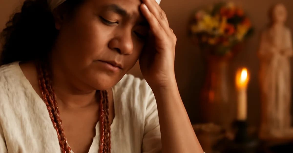 Cansaço que não passa: como reabastecer sua energia vital na Umbanda (com segurança)