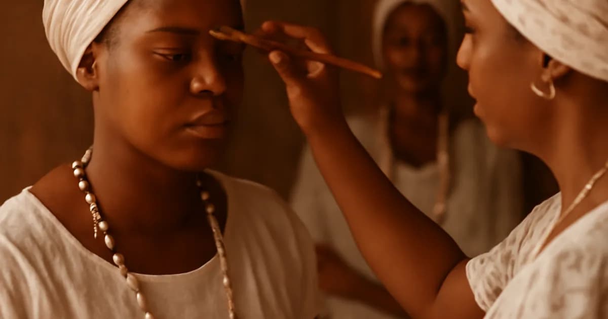 De onde surgiu o ritual de “riscar o ponto” nos terreiros? Entenda a Pemba, o ponto e o sentido energético