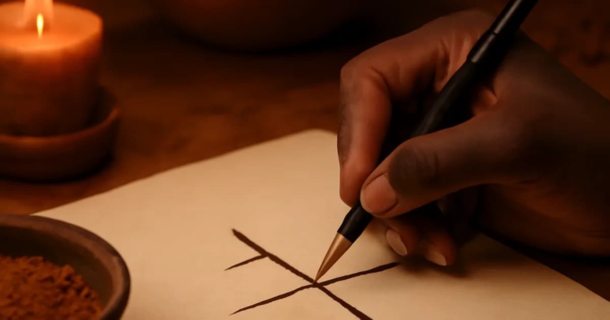 Pontos Riscados na Umbanda: para que servem e como começar a interpretar com segurança